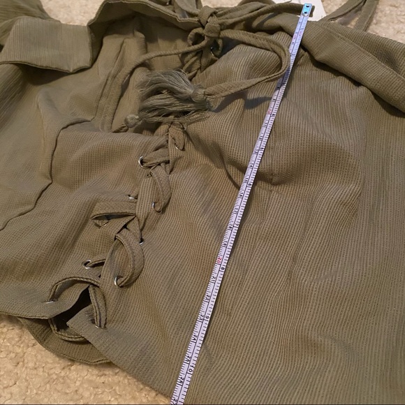 Zaful off the shoulder puff sleeve blouse - Picture 5 of 5